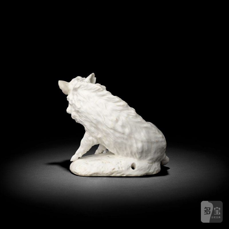 A Derby white 'Dry Edge' model of a Florentine Boar, circa 1752-54 - 图2